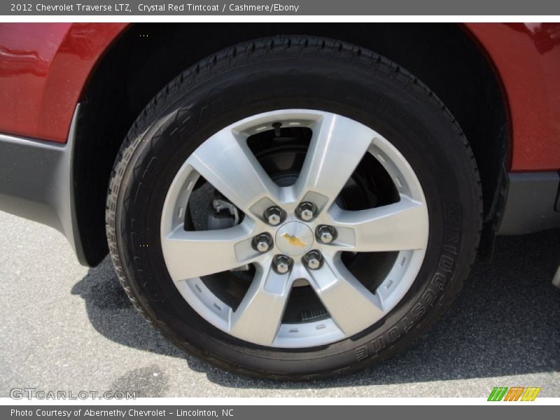 Crystal Red Tintcoat / Cashmere/Ebony 2012 Chevrolet Traverse LTZ