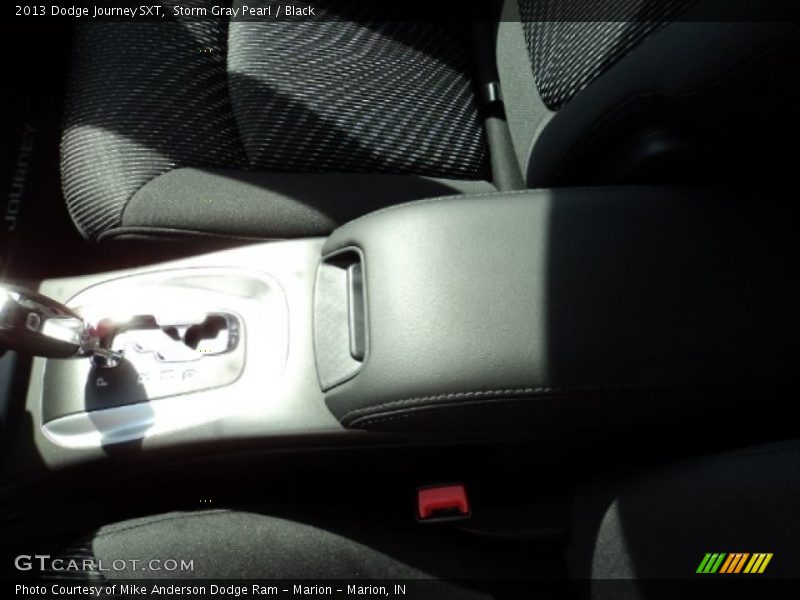 Storm Gray Pearl / Black 2013 Dodge Journey SXT