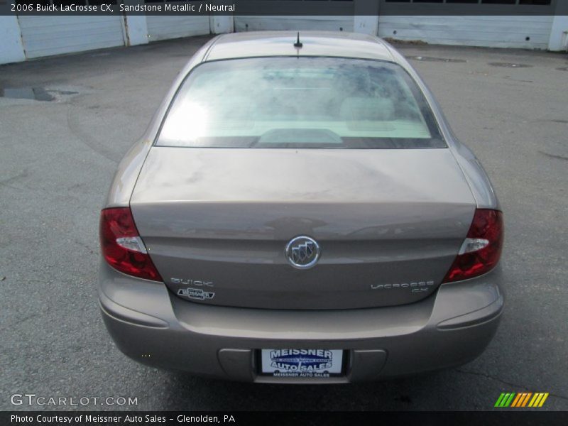 Sandstone Metallic / Neutral 2006 Buick LaCrosse CX