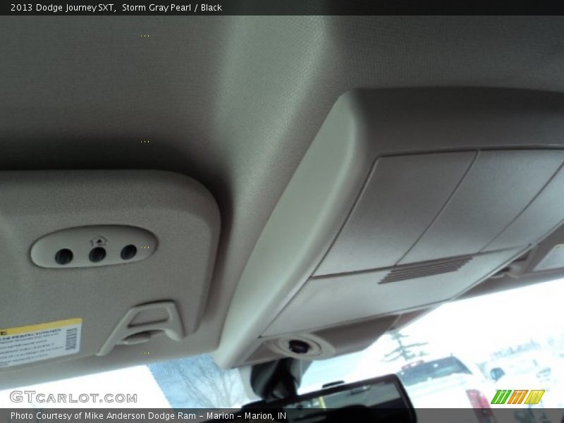 Storm Gray Pearl / Black 2013 Dodge Journey SXT