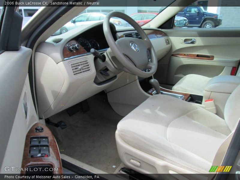 Sandstone Metallic / Neutral 2006 Buick LaCrosse CX
