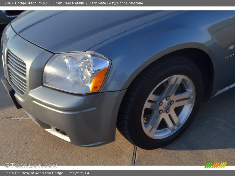 Silver Steel Metallic / Dark Slate Gray/Light Graystone 2007 Dodge Magnum R/T
