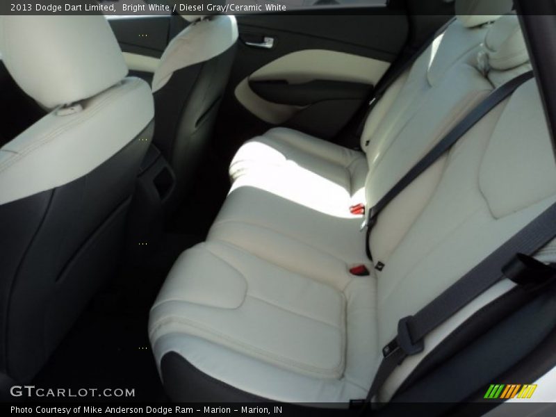 Rear Seat of 2013 Dart Limited