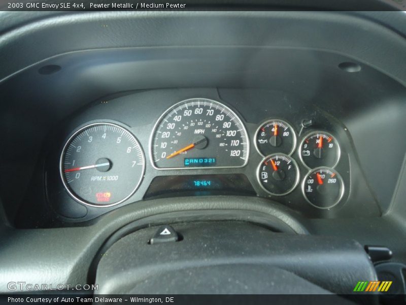 Pewter Metallic / Medium Pewter 2003 GMC Envoy SLE 4x4