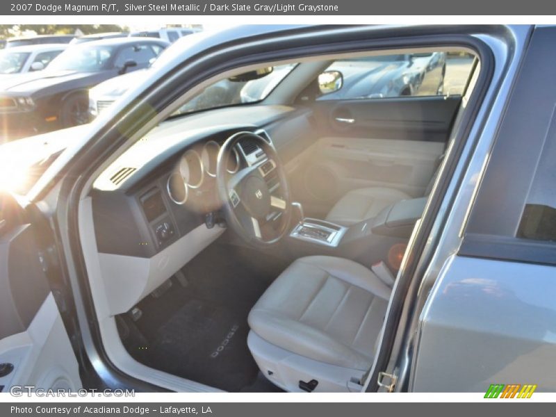 Silver Steel Metallic / Dark Slate Gray/Light Graystone 2007 Dodge Magnum R/T