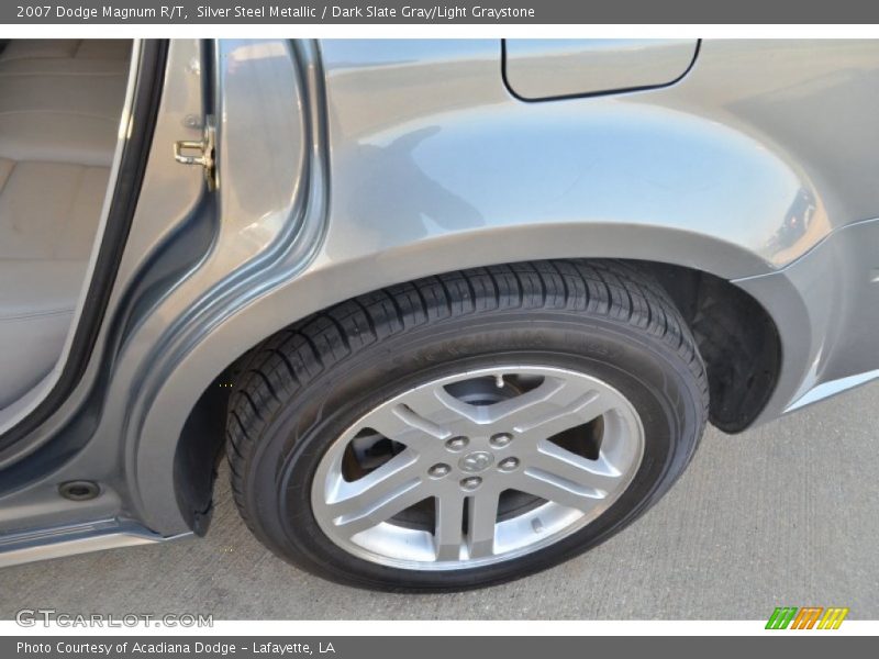 Silver Steel Metallic / Dark Slate Gray/Light Graystone 2007 Dodge Magnum R/T
