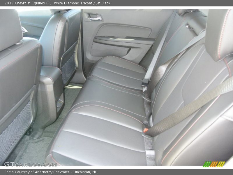 White Diamond Tricoat / Jet Black 2013 Chevrolet Equinox LT