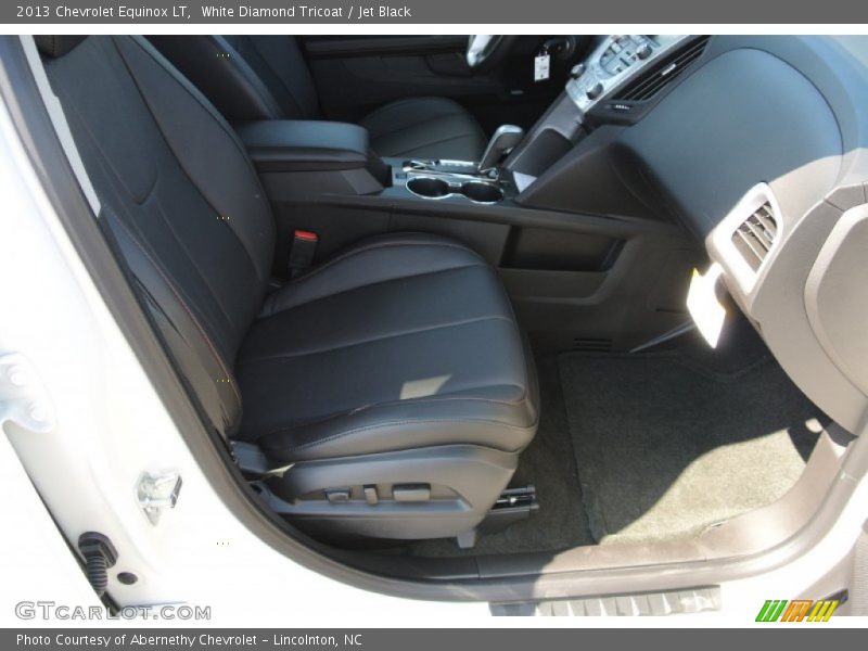 White Diamond Tricoat / Jet Black 2013 Chevrolet Equinox LT