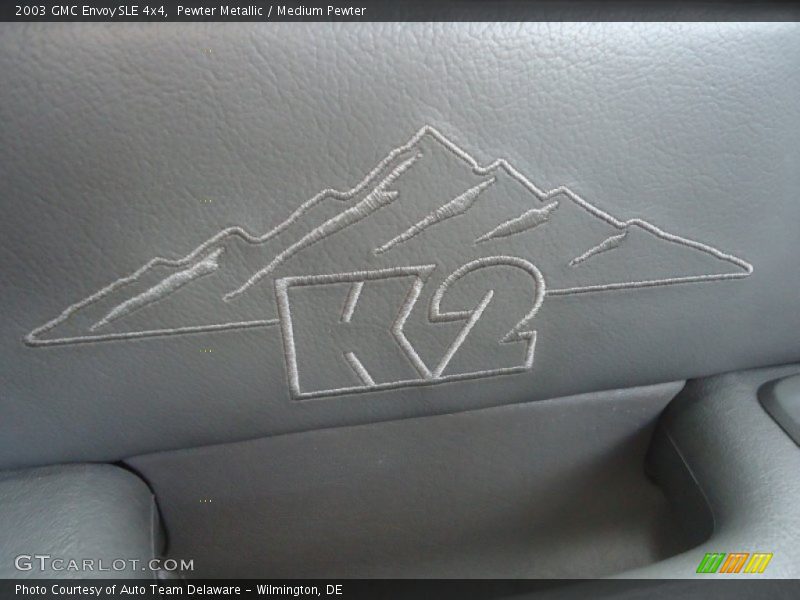 Pewter Metallic / Medium Pewter 2003 GMC Envoy SLE 4x4