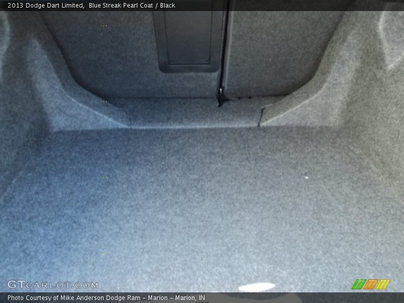 Blue Streak Pearl Coat / Black 2013 Dodge Dart Limited