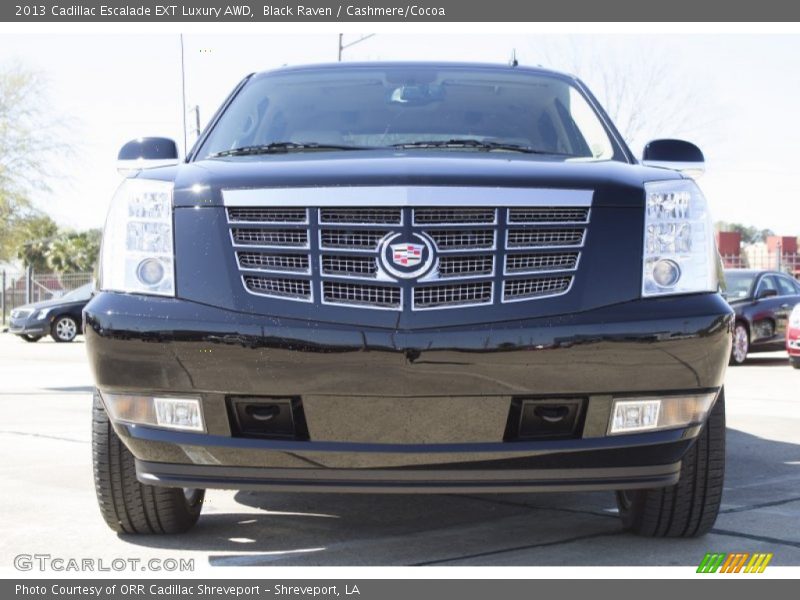 Black Raven / Cashmere/Cocoa 2013 Cadillac Escalade EXT Luxury AWD