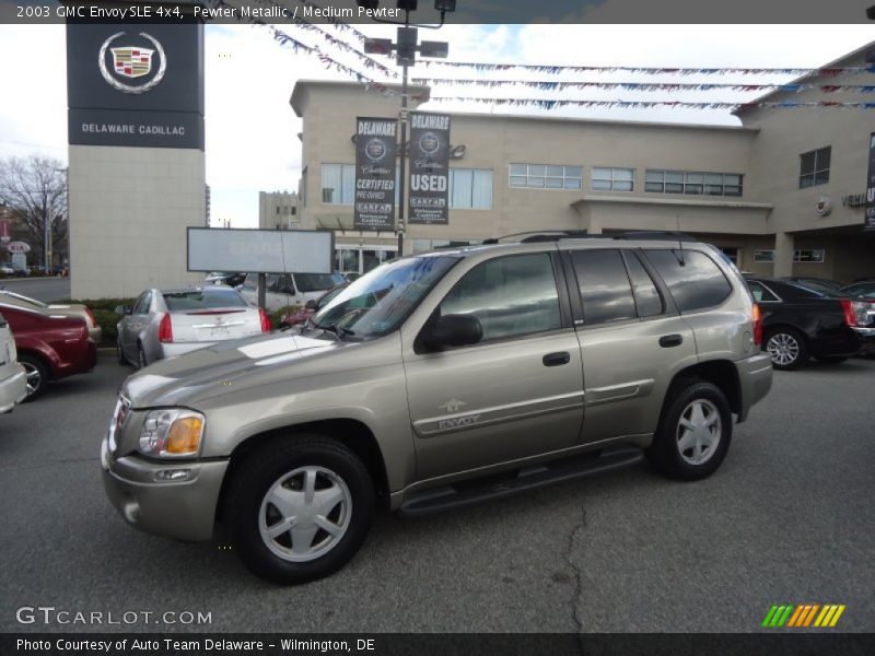 Pewter Metallic / Medium Pewter 2003 GMC Envoy SLE 4x4