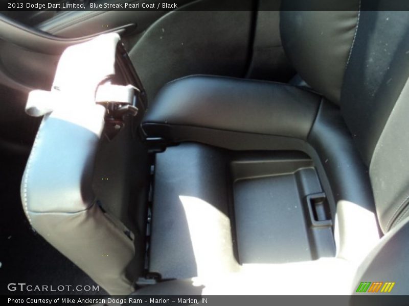 Blue Streak Pearl Coat / Black 2013 Dodge Dart Limited