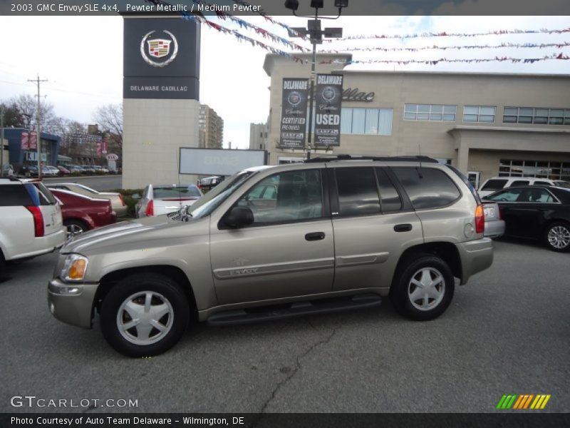 Pewter Metallic / Medium Pewter 2003 GMC Envoy SLE 4x4