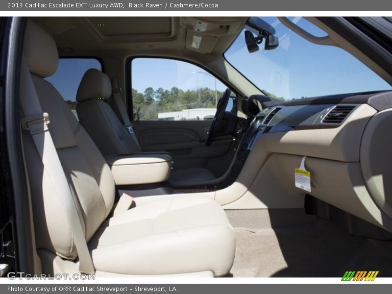 Black Raven / Cashmere/Cocoa 2013 Cadillac Escalade EXT Luxury AWD