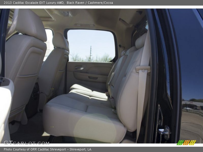 Black Raven / Cashmere/Cocoa 2013 Cadillac Escalade EXT Luxury AWD