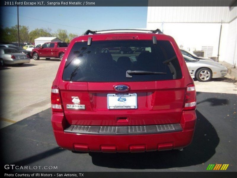Sangria Red Metallic / Stone 2011 Ford Escape XLT
