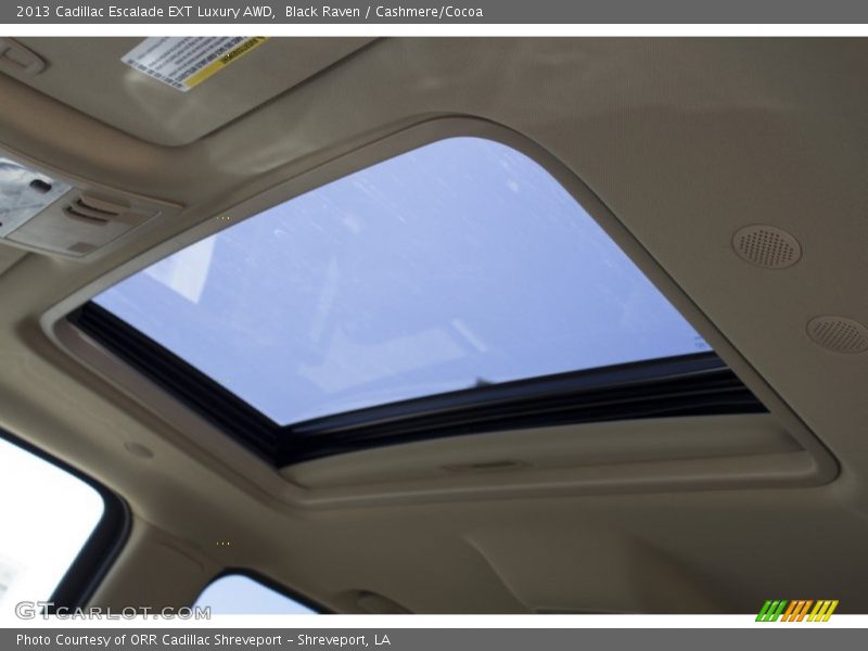Black Raven / Cashmere/Cocoa 2013 Cadillac Escalade EXT Luxury AWD