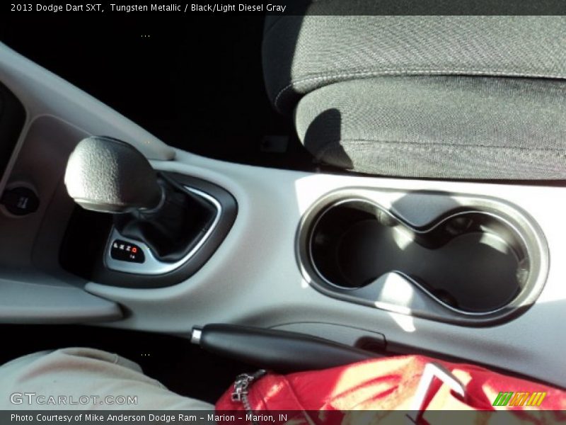 Tungsten Metallic / Black/Light Diesel Gray 2013 Dodge Dart SXT