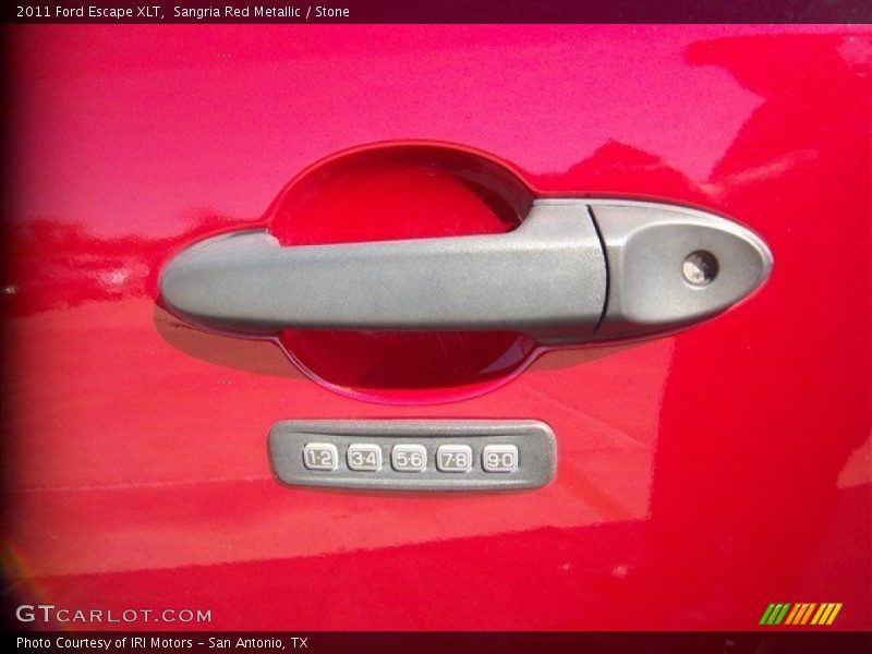 Sangria Red Metallic / Stone 2011 Ford Escape XLT