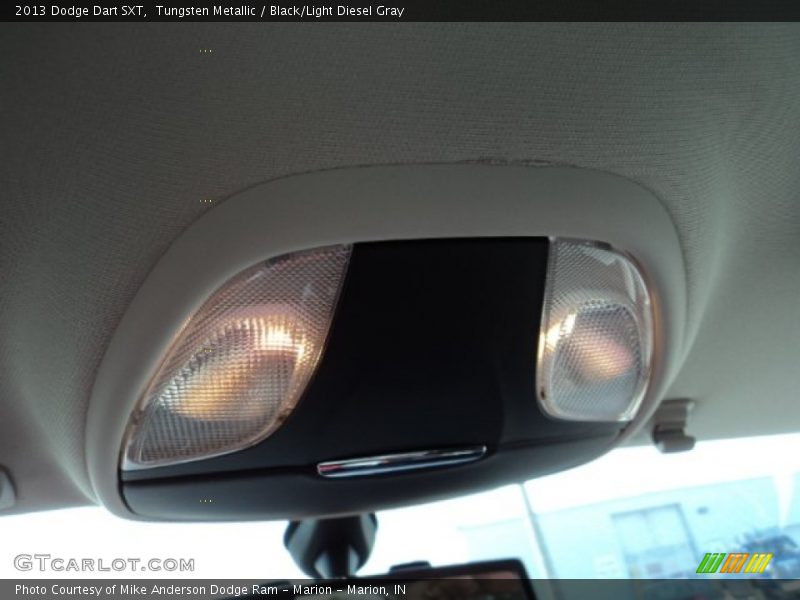 Tungsten Metallic / Black/Light Diesel Gray 2013 Dodge Dart SXT