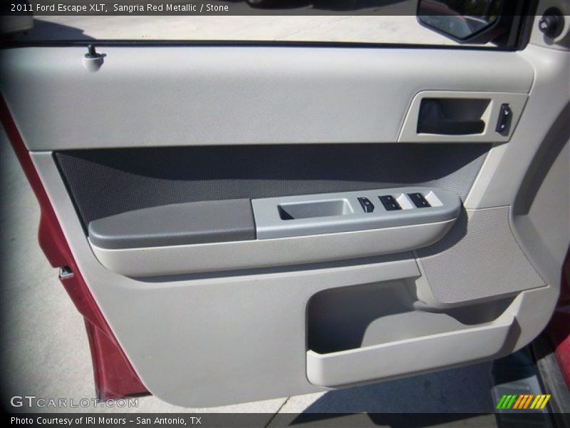 Sangria Red Metallic / Stone 2011 Ford Escape XLT