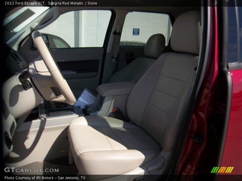 Sangria Red Metallic / Stone 2011 Ford Escape XLT