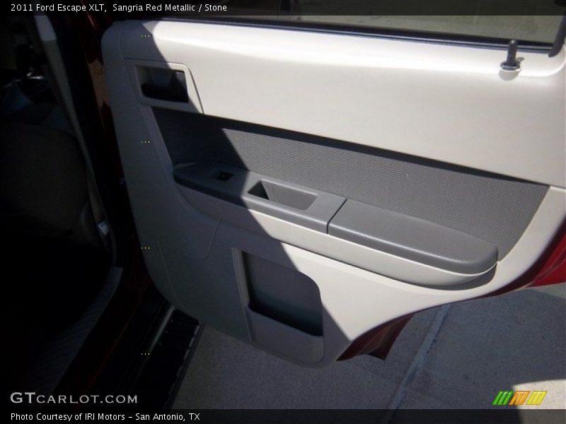 Sangria Red Metallic / Stone 2011 Ford Escape XLT
