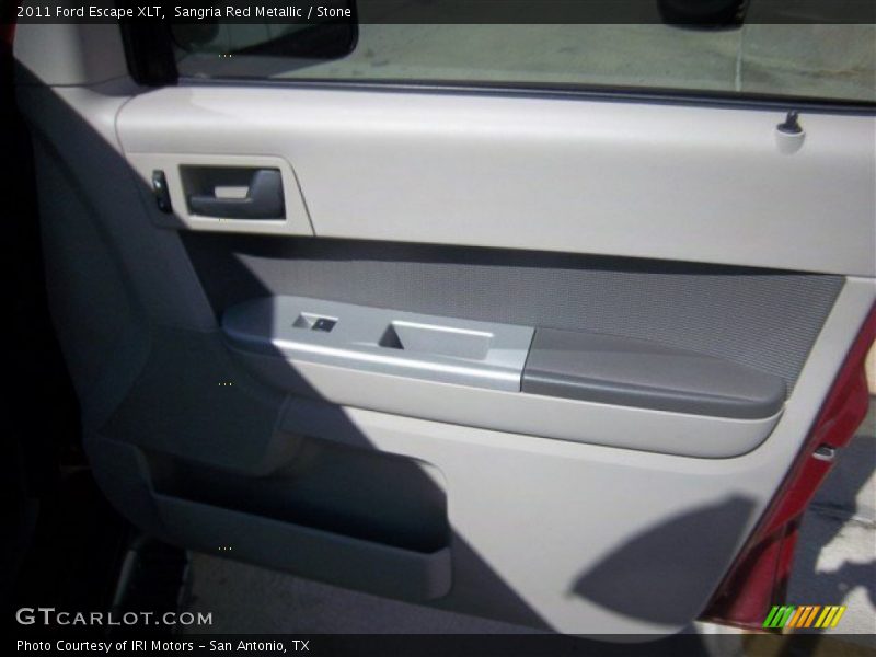 Sangria Red Metallic / Stone 2011 Ford Escape XLT