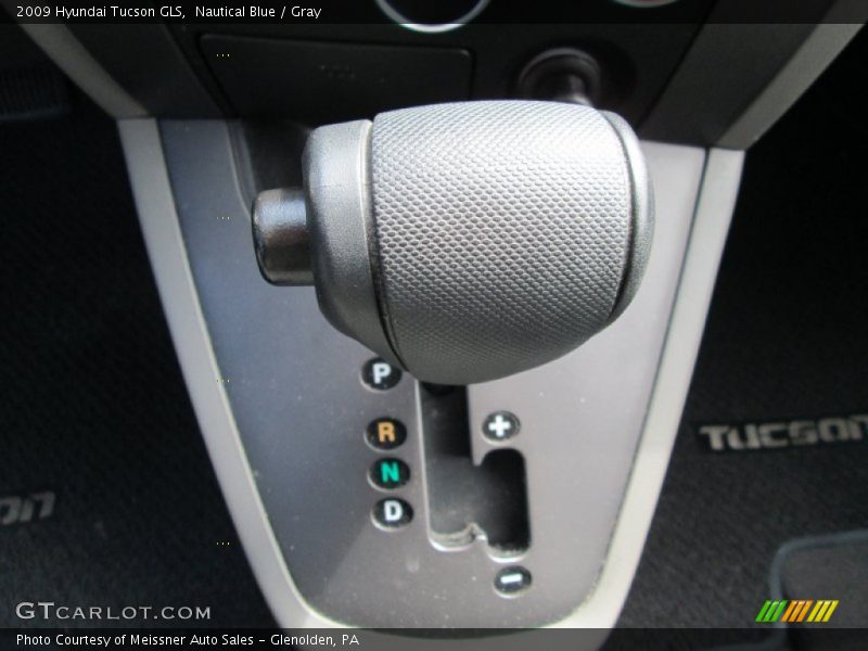 Nautical Blue / Gray 2009 Hyundai Tucson GLS