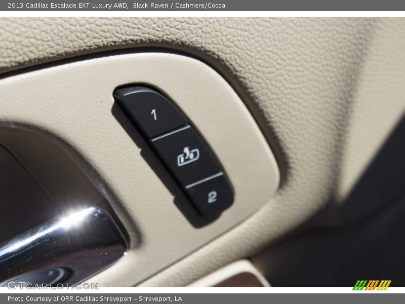 Black Raven / Cashmere/Cocoa 2013 Cadillac Escalade EXT Luxury AWD