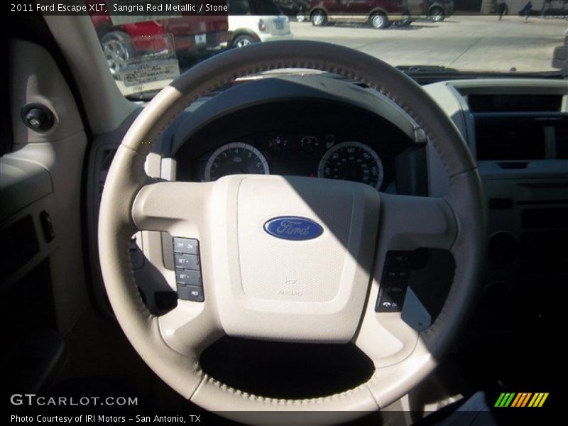 Sangria Red Metallic / Stone 2011 Ford Escape XLT