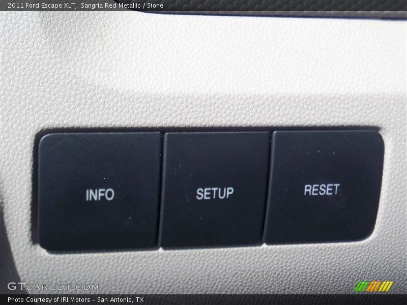 Sangria Red Metallic / Stone 2011 Ford Escape XLT