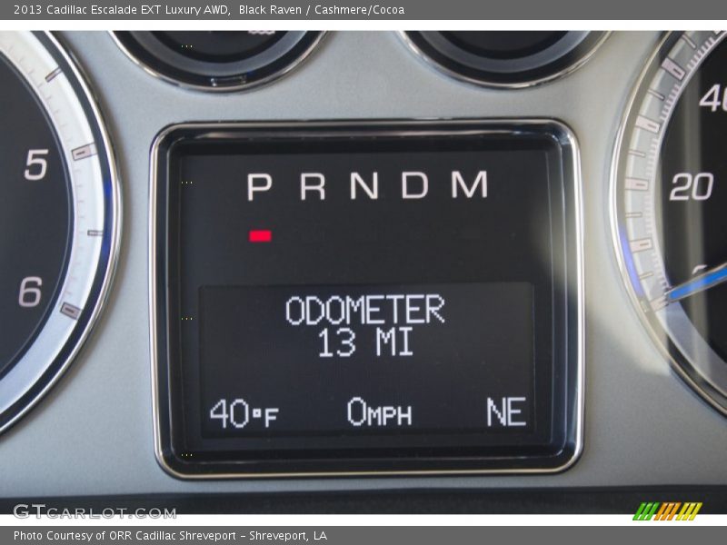 Black Raven / Cashmere/Cocoa 2013 Cadillac Escalade EXT Luxury AWD