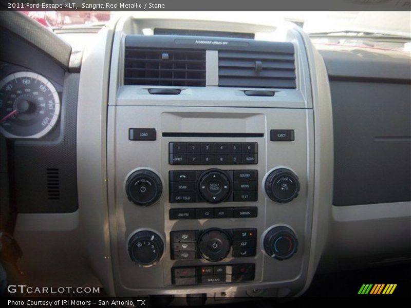 Sangria Red Metallic / Stone 2011 Ford Escape XLT