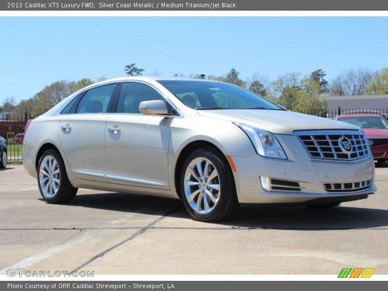 Silver Coast Metallic / Medium Titanium/Jet Black 2013 Cadillac XTS Luxury FWD