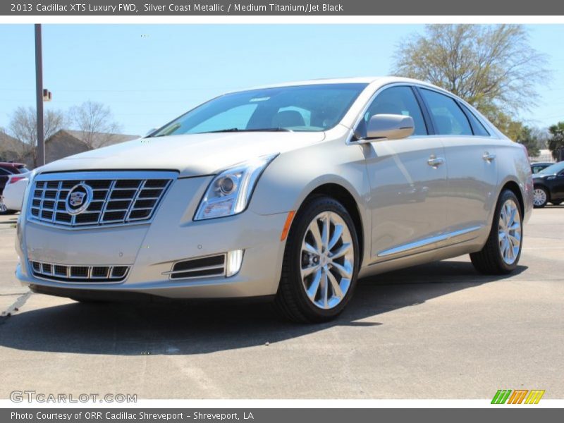 Silver Coast Metallic / Medium Titanium/Jet Black 2013 Cadillac XTS Luxury FWD