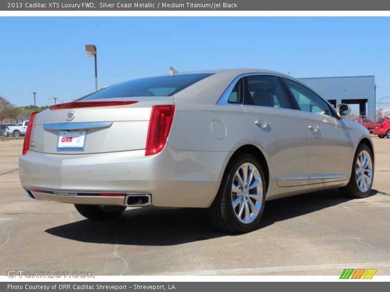Silver Coast Metallic / Medium Titanium/Jet Black 2013 Cadillac XTS Luxury FWD