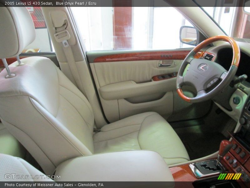 Blue Onyx Pearl / Ecru 2005 Lexus LS 430 Sedan