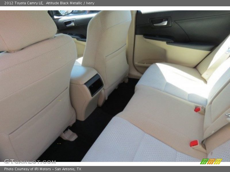 Attitude Black Metallic / Ivory 2012 Toyota Camry LE