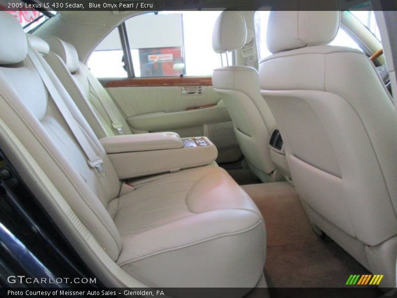 Blue Onyx Pearl / Ecru 2005 Lexus LS 430 Sedan