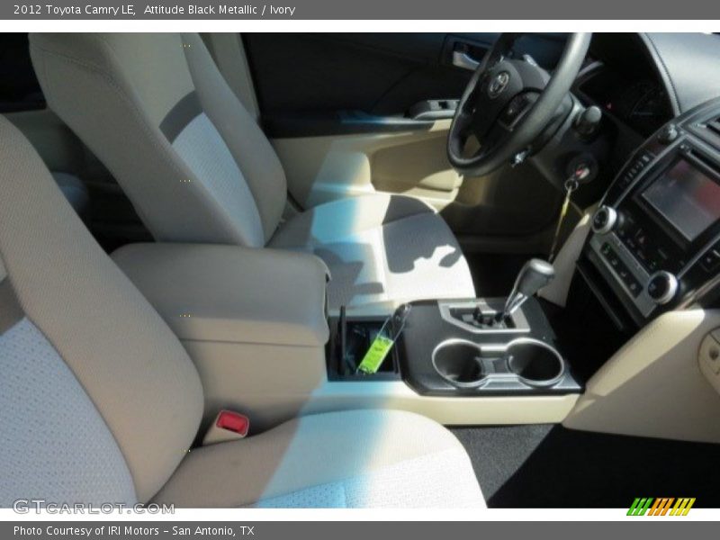 Attitude Black Metallic / Ivory 2012 Toyota Camry LE
