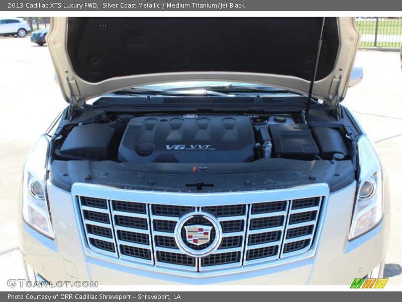 Silver Coast Metallic / Medium Titanium/Jet Black 2013 Cadillac XTS Luxury FWD