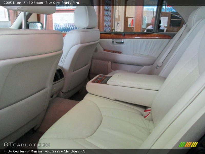 Blue Onyx Pearl / Ecru 2005 Lexus LS 430 Sedan