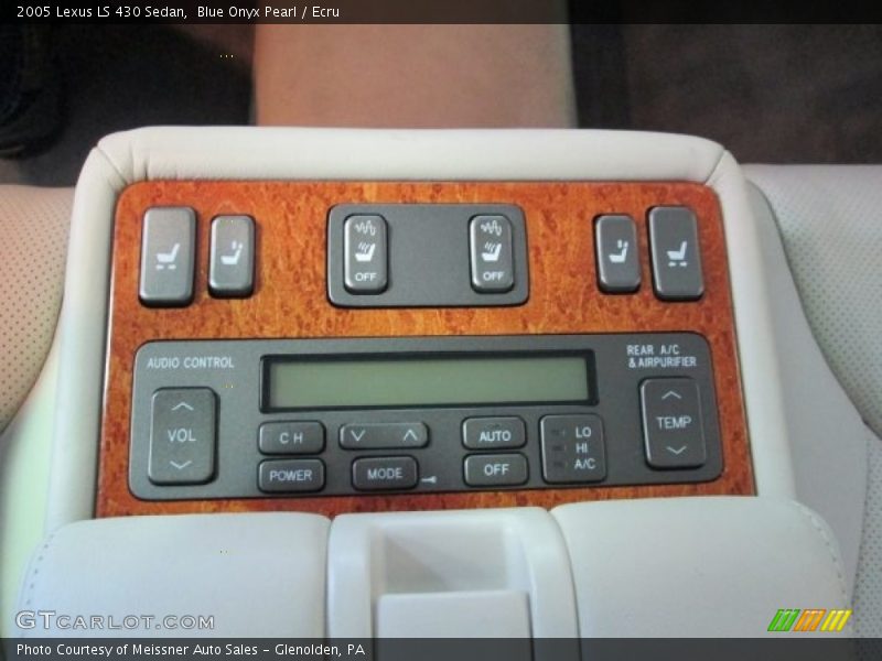 Blue Onyx Pearl / Ecru 2005 Lexus LS 430 Sedan