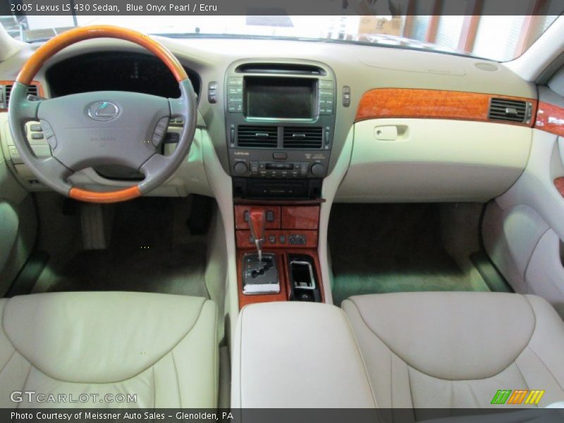 Blue Onyx Pearl / Ecru 2005 Lexus LS 430 Sedan