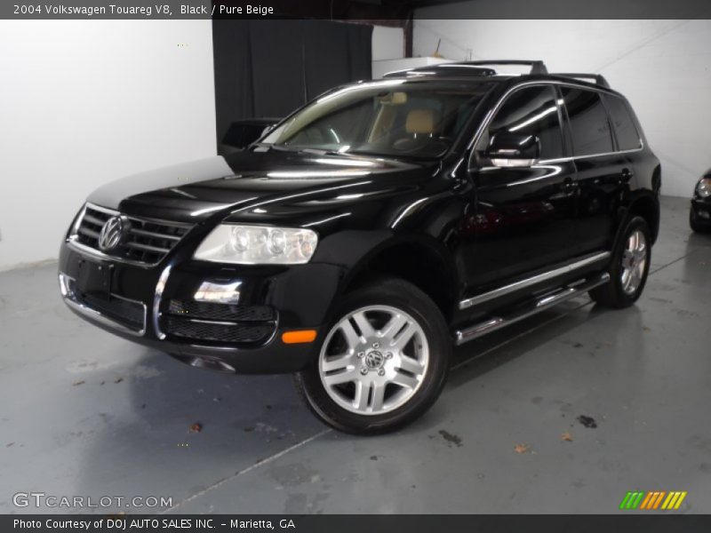 Black / Pure Beige 2004 Volkswagen Touareg V8