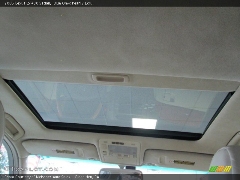 Blue Onyx Pearl / Ecru 2005 Lexus LS 430 Sedan