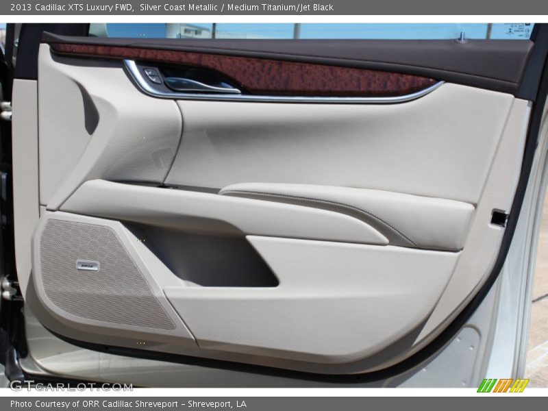 Silver Coast Metallic / Medium Titanium/Jet Black 2013 Cadillac XTS Luxury FWD