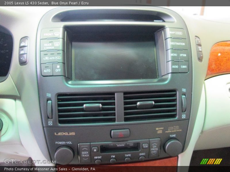 Blue Onyx Pearl / Ecru 2005 Lexus LS 430 Sedan